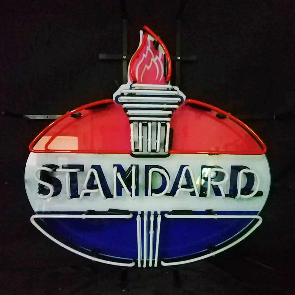 Torch with Standard Gasoline Neon Light Sign by Neon Signs Land - product image 3 for Resin Society