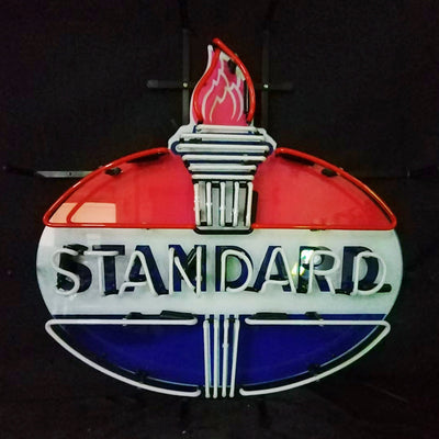 Torch with Standard Gasoline Neon Light Sign by Neon Signs Land - product image 3 for Resin Society