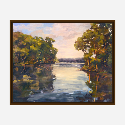 Still Water Artist Enhanced Canvas Print by John Beard Collection - product image 7 for Resin Society