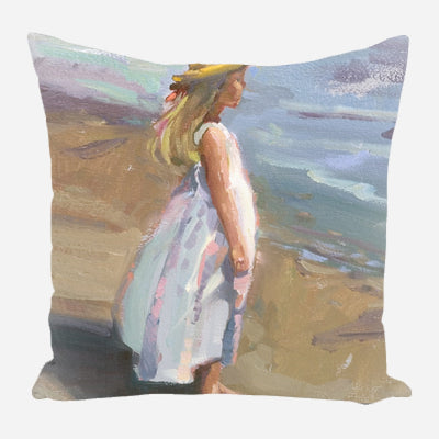 Straw Hat Pillow by John Beard Collection - main product image for Resin Society