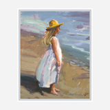 Straw Hat Artist Enhanced Canvas Print by John Beard Collection - product image 6 for Resin Society