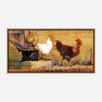 Struttin His Stuff Artist Enhanced Canvas Print by John Beard Collection - product image 8 for Resin Society
