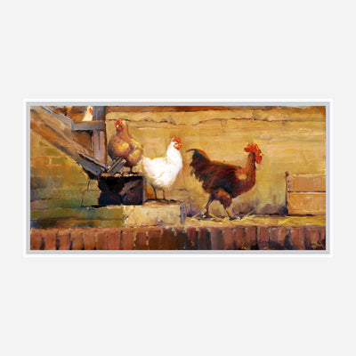 Struttin His Stuff Artist Enhanced Canvas Print by John Beard Collection - product image 6 for Resin Society