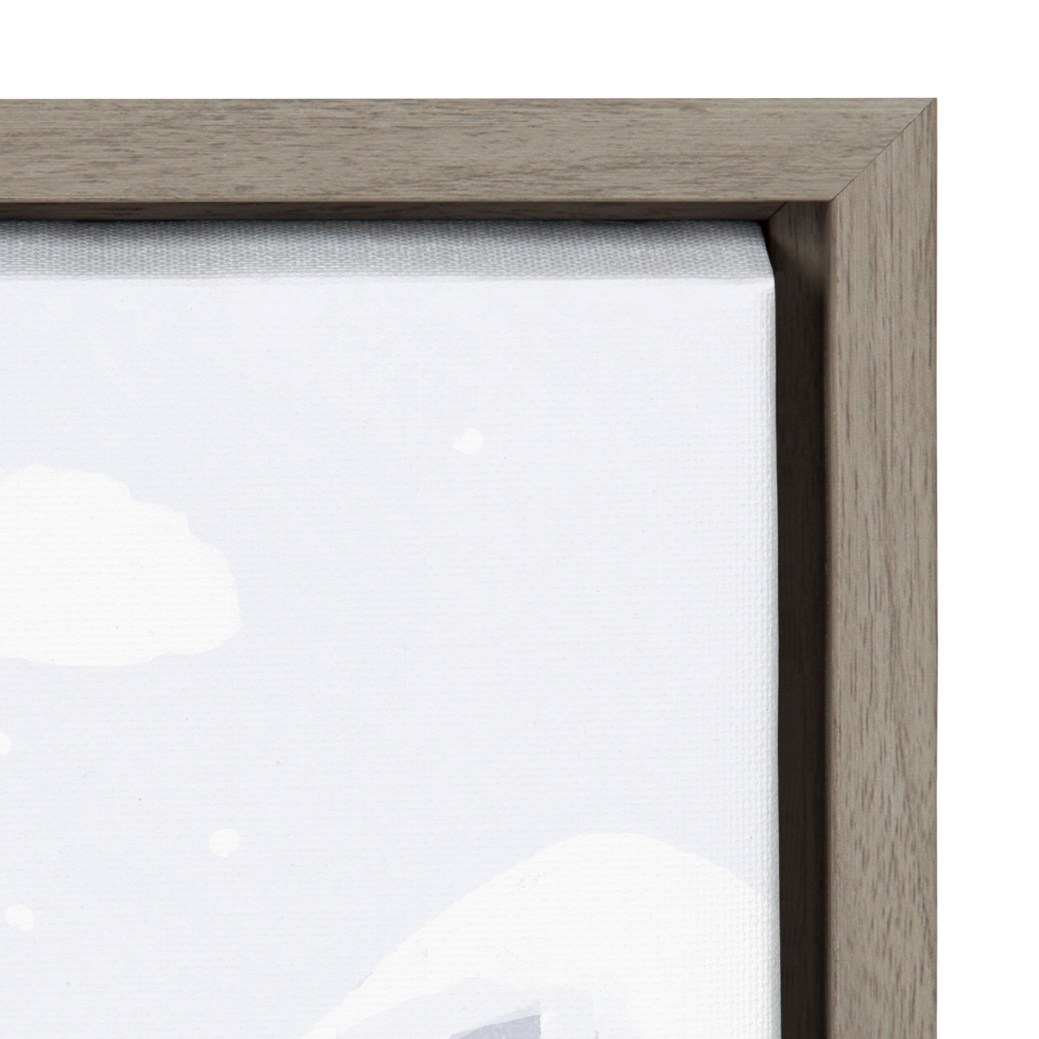 Sylvie Winter Wonderland Framed Canvas by kateandlaurel - product image 3 for Resin Society