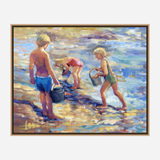 Sun, Sand, Play Artist Enhanced Canvas Print by John Beard Collection - product image 8 for Resin Society