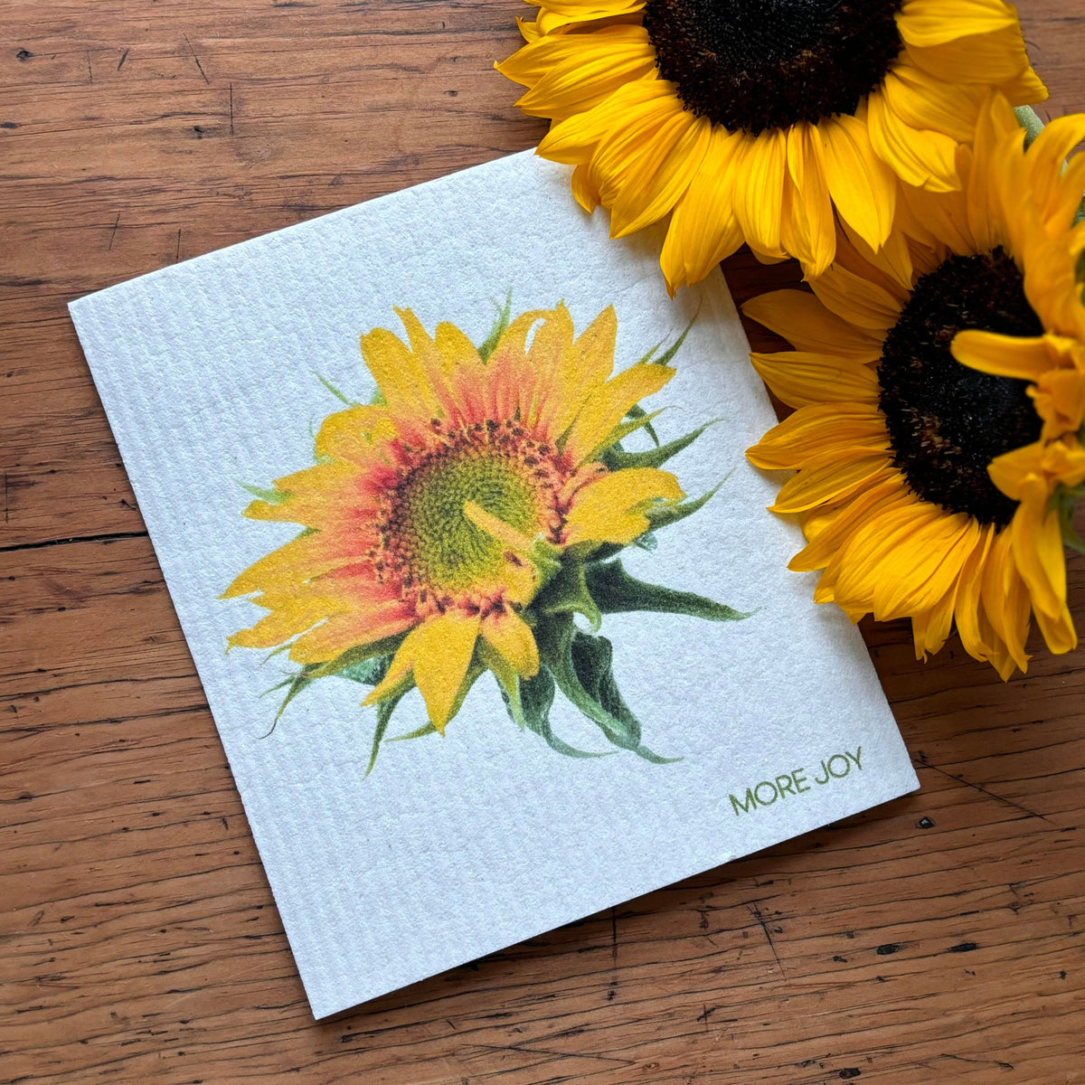 Sunflower Swedish Dishcloth by sweetgum home, LLC - product image 2 for Resin Society