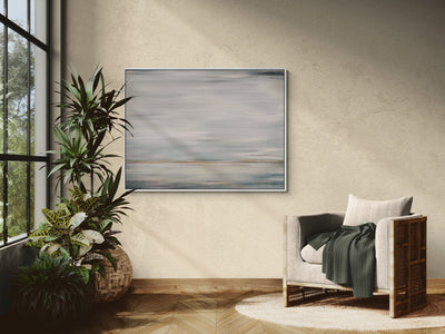 Golden Shore Artist Enhanced Canvas Print by John Beard Collection - product image 3 for Resin Society