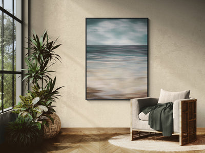 Ocean's Embrace Artist Enhanced Canvas Print by John Beard Collection - product image 2 for Resin Society