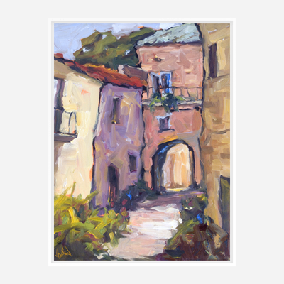 Sunlit Archway Artist Enhanced Canvas Print by John Beard Collection - product image 6 for Resin Society