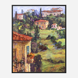 Sunlit Balcony Artist Enhanced Canvas Print by John Beard Collection - product image 5 for Resin Society