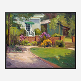 Sunlit Drive Artist Enhanced Canvas Print by John Beard Collection - product image 5 for Resin Society