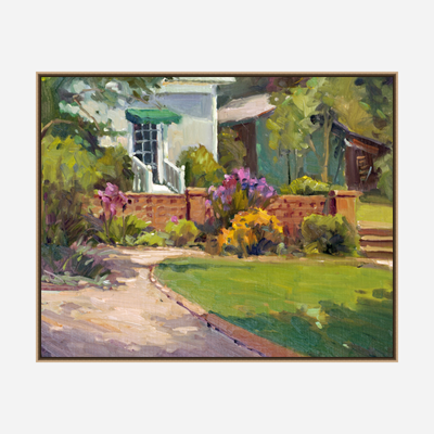 Sunlit Drive Artist Enhanced Canvas Print by John Beard Collection - product image 8 for Resin Society