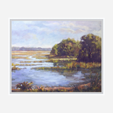 Sunlit Marsh Artist Enhanced Canvas Print by John Beard Collection - product image 6 for Resin Society