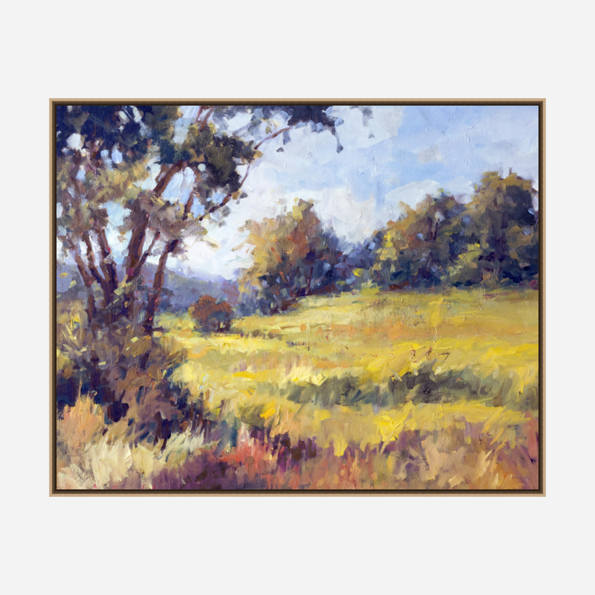 Sunlit Meadow Artist Enhanced Canvas Print by John Beard Collection - product image 8 for Resin Society
