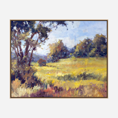 Sunlit Meadow Artist Enhanced Canvas Print by John Beard Collection - product image 8 for Resin Society