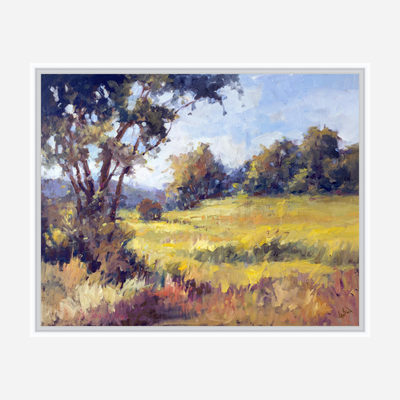 Sunlit Meadow Artist Enhanced Canvas Print by John Beard Collection - product image 6 for Resin Society