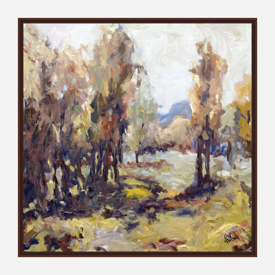 Sunlit Treetops Artist Canvas Enhanced Print by John Beard Collection - product image 4 for Resin Society