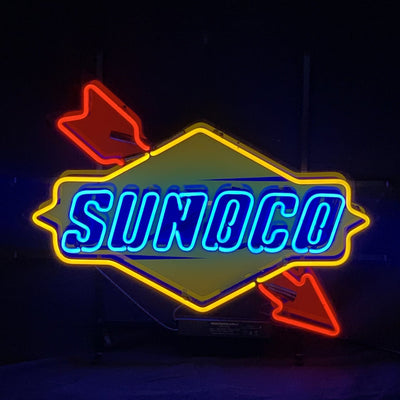 Sunoco Gasoline Company Logo Neon Signs by Neon Signs Land - product image 2 for Resin Society