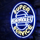 Super Service Chevrolet Neon Signs Light by Neon Signs Land - product image 2 for Resin Society