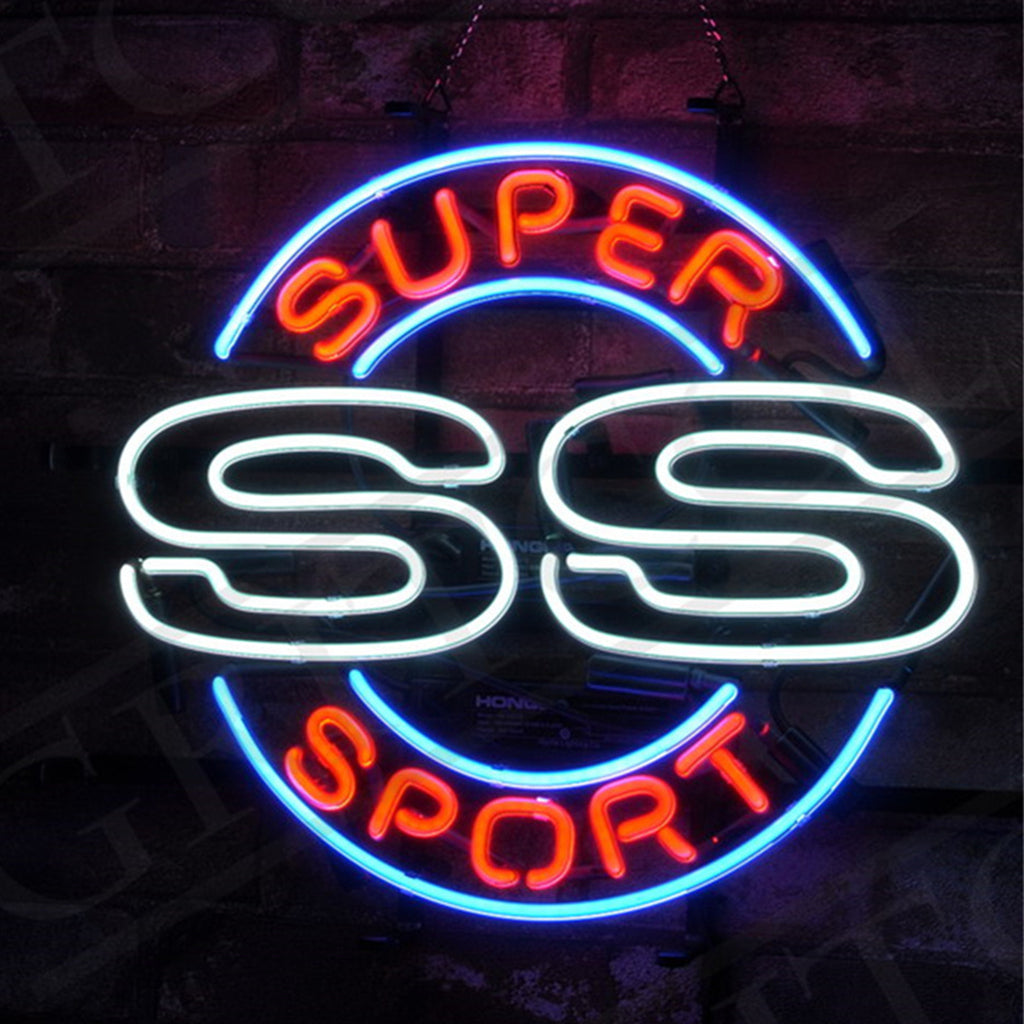 Super Sport SS Neon Signs Light by Neon Signs Land - main product image for Resin Society
