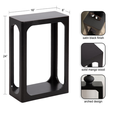 Dahl Wood Slim Side Table