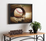 Sylvie Baseball Glove Framed Canvas by kateandlaurel - product image 7 for Resin Society