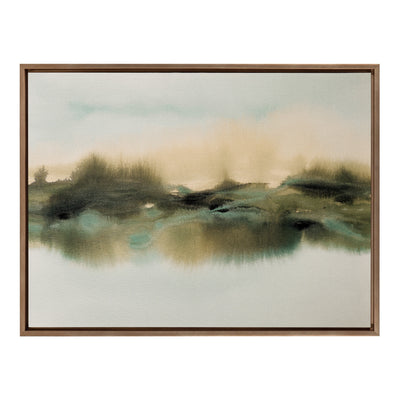 Sylvie Tranquil Meadows Framed Canvas by Amy Lighthall