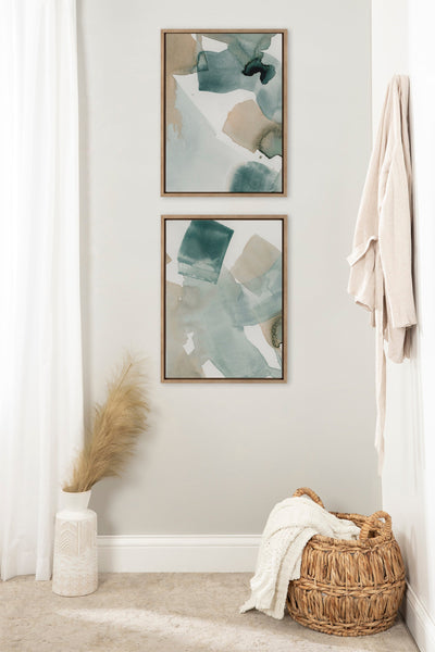 Sylvie Color Exploration I and II Framed Canvas Art Set by Amy Lighthall
