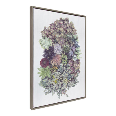 Sylvie Colony 2 Framed Canvas by kateandlaurel - product image 2 for Resin Society