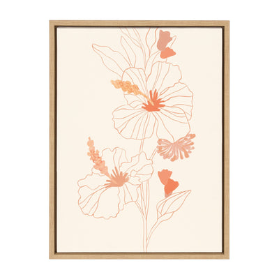 Sylvie Hilo Framed Canvas by kateandlaurel - product image 8 for Resin Society