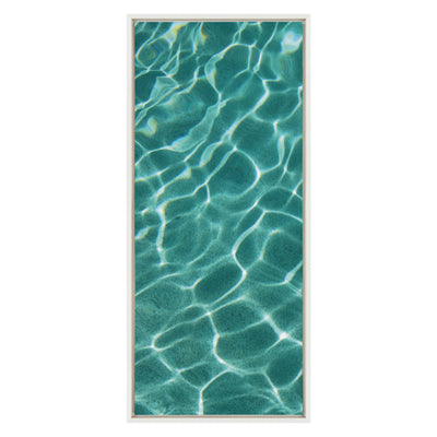 Sylvie Pool Days Framed Canvas by kateandlaurel - product image 2 for Resin Society
