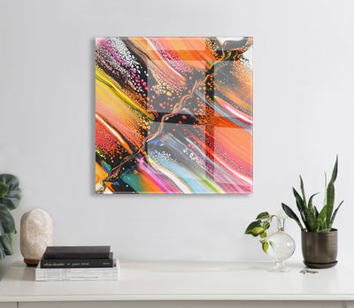 Aloha Floating Acrylic Art by Xizhou Xie