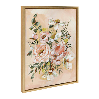 Sylvie Day 22 Framed Canvas by Annie Quigley