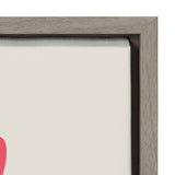 Sylvie Mid Century Modern Cherry Blossoms Framed Canvas by kateandlaurel - product image 11 for Resin Society