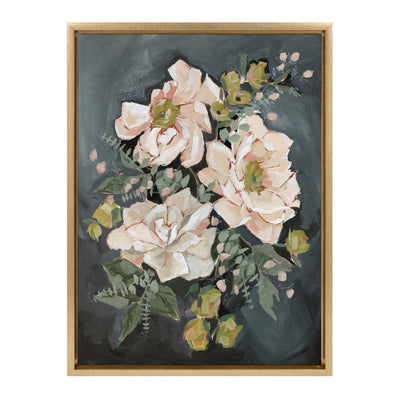 Sylvie Day 24 Framed Canvas by Annie Quigley