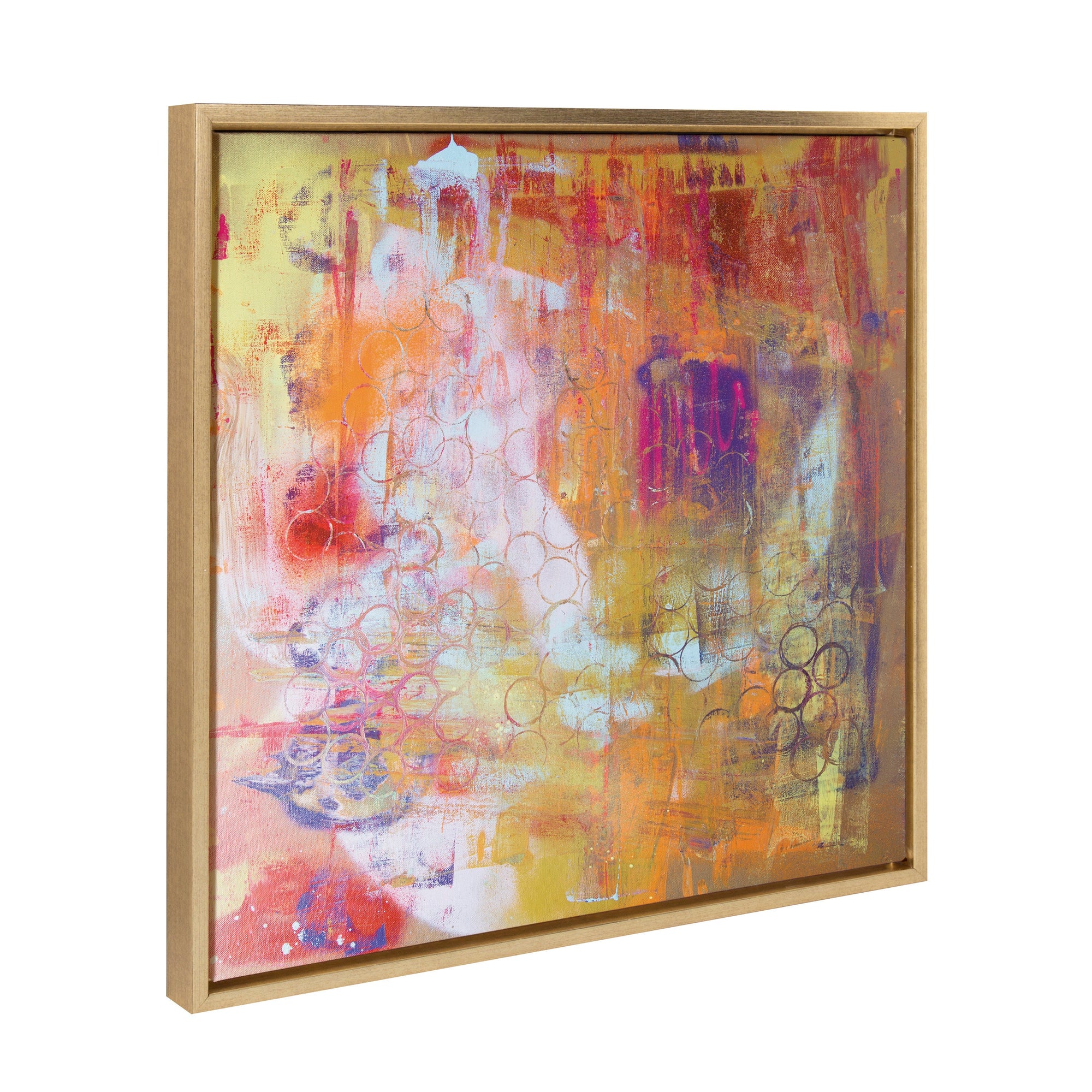 Sylvie Changes Framed Canvas by kateandlaurel - main product image for Resin Society