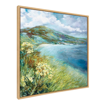 Sylvie Emerald Isle Ring of Kerry Framed Canvas by Nel Whatmore
