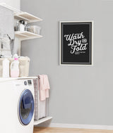 Sylvie Wash Dry and Fold Framed Canvas by kateandlaurel - product image 7 for Resin Society