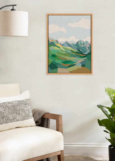 Sylvie Mythen Framed Canvas by Nikita Jariwala