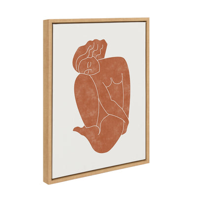 Sylvie Figurine Framed Canvas by kateandlaurel - product image 2 for Resin Society