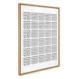 Sylvie Corners Framed Canvas by kateandlaurel - product image 2 for Resin Society