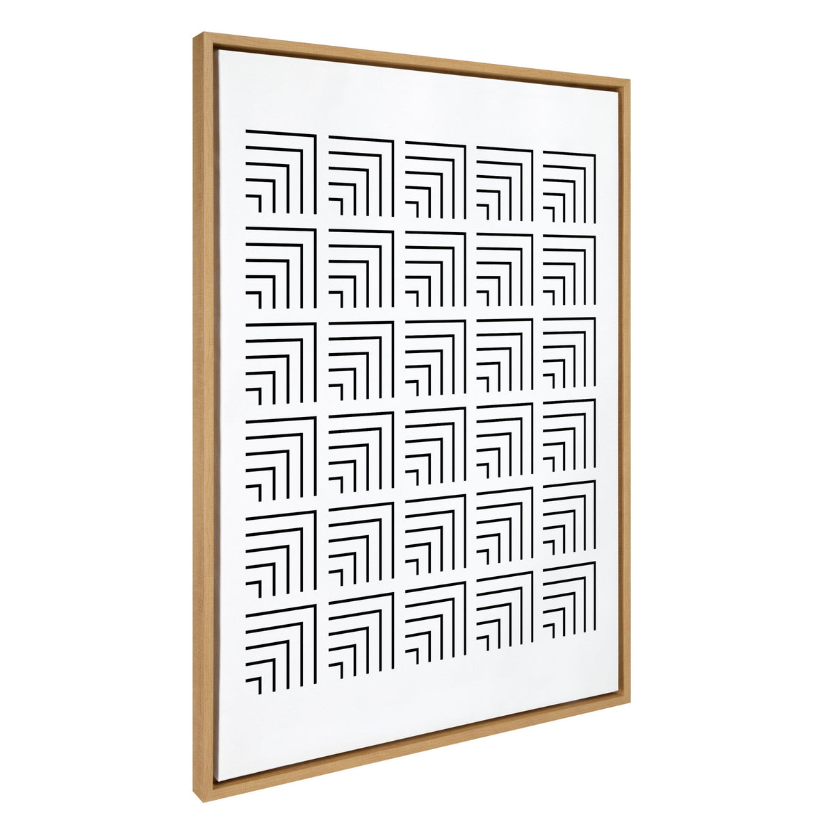 Sylvie Corners Framed Canvas by kateandlaurel - product image 2 for Resin Society