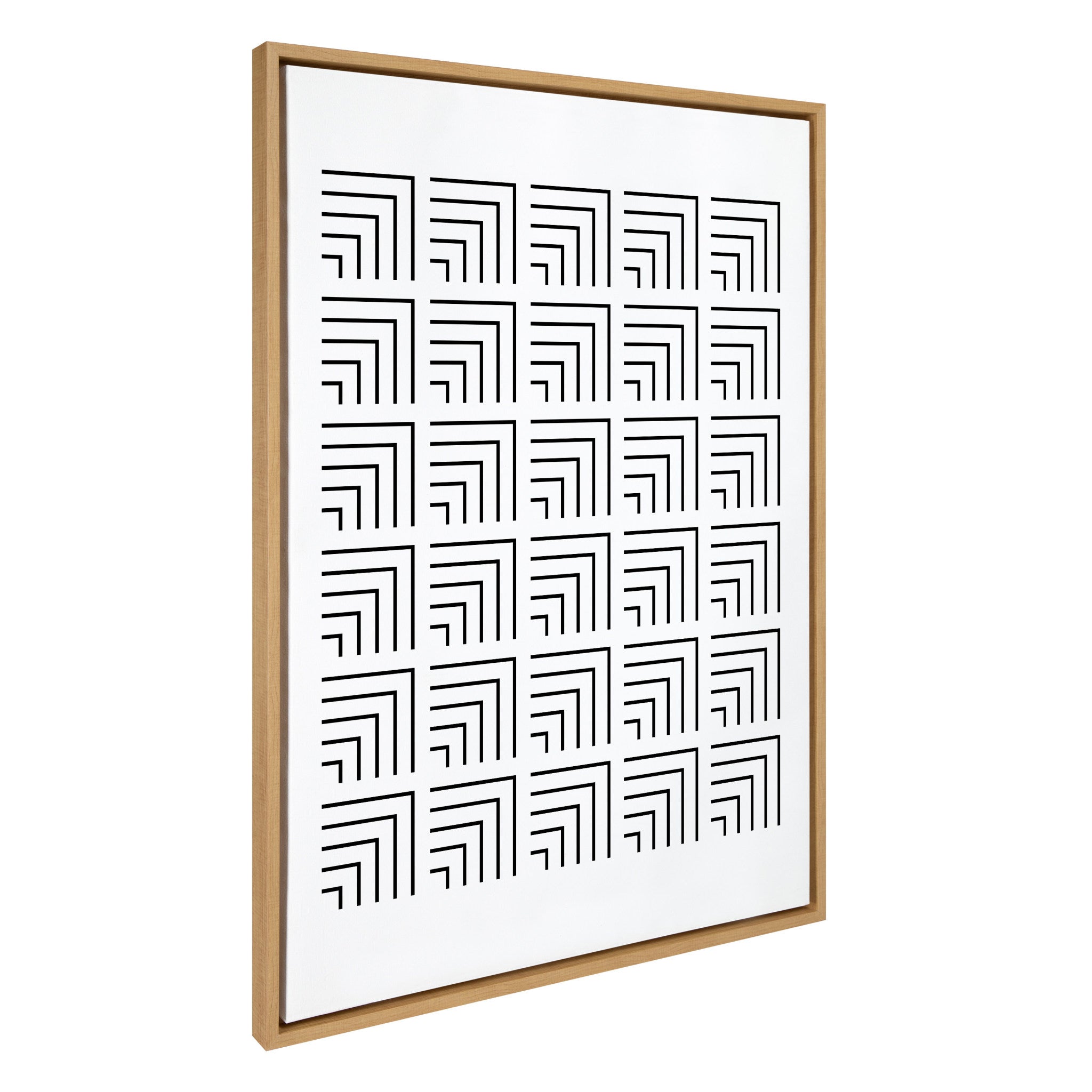 Sylvie Corners Framed Canvas by kateandlaurel - product image 2 for Resin Society