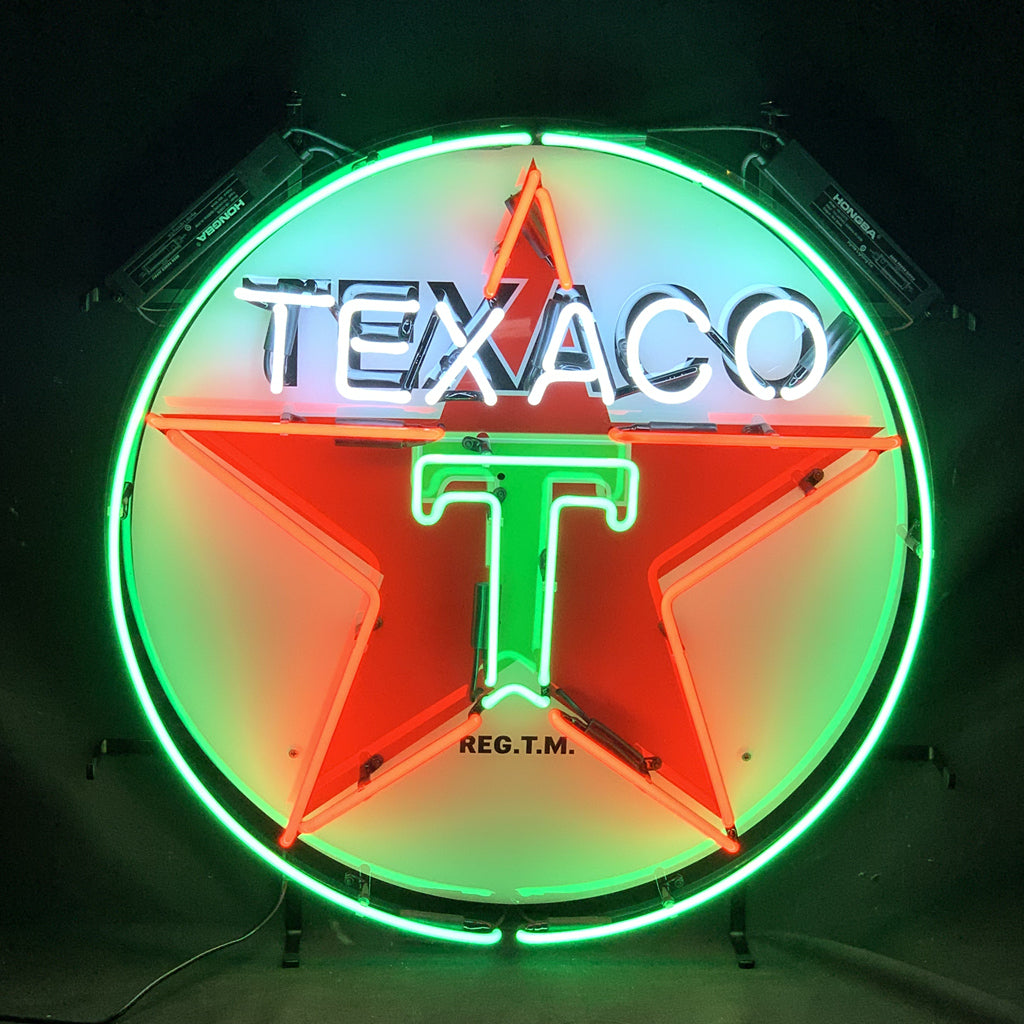Texaco Gasoline Neon Signs Light by Neon Signs Land - main product image for Resin Society