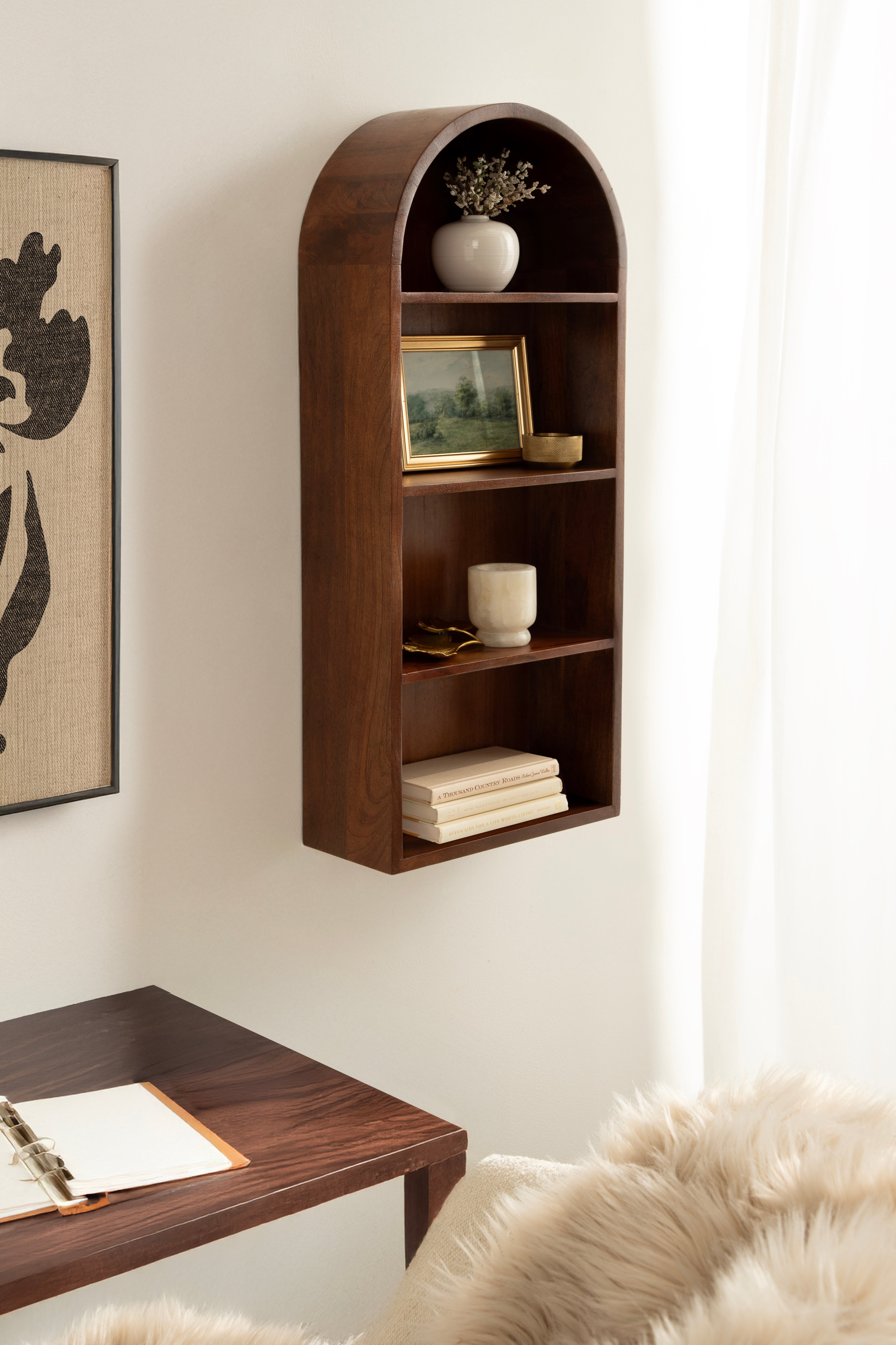 Arcott Arch Wall Shelf by kateandlaurel