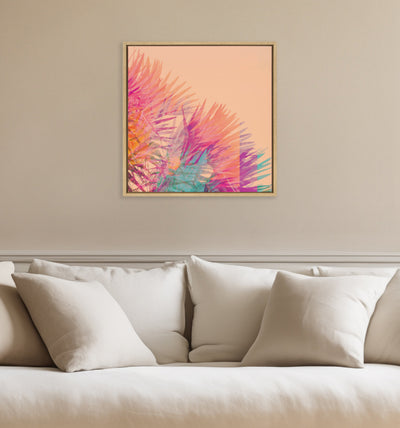 Sylvie Sun Burn 2 Framed Canvas by Alicia Bock