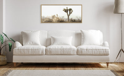 Sylvie Joshua Tree Landscape Framed Canvas by Saint and Sailor Studios