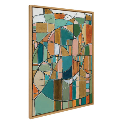 Sylvie Stardust Chords Framed Canvas by Leah Nadeau by kateandlaurel - product image 8 for Resin Society