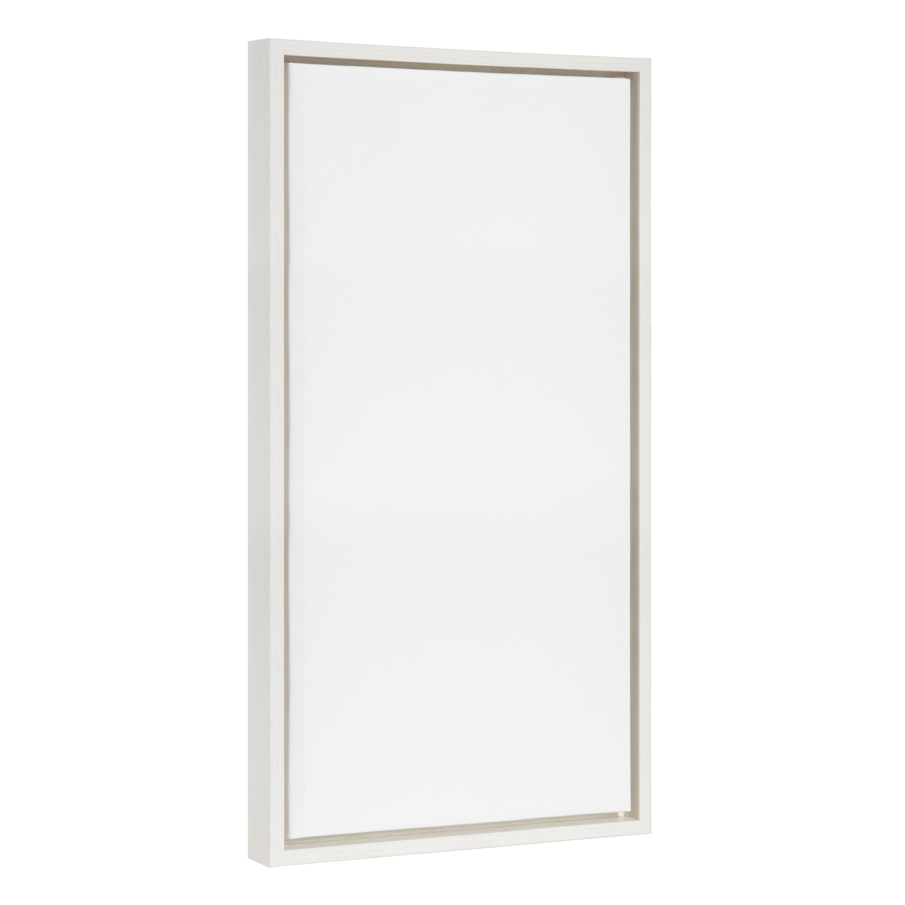 Sylvie Blank Framed Canvas 14x26