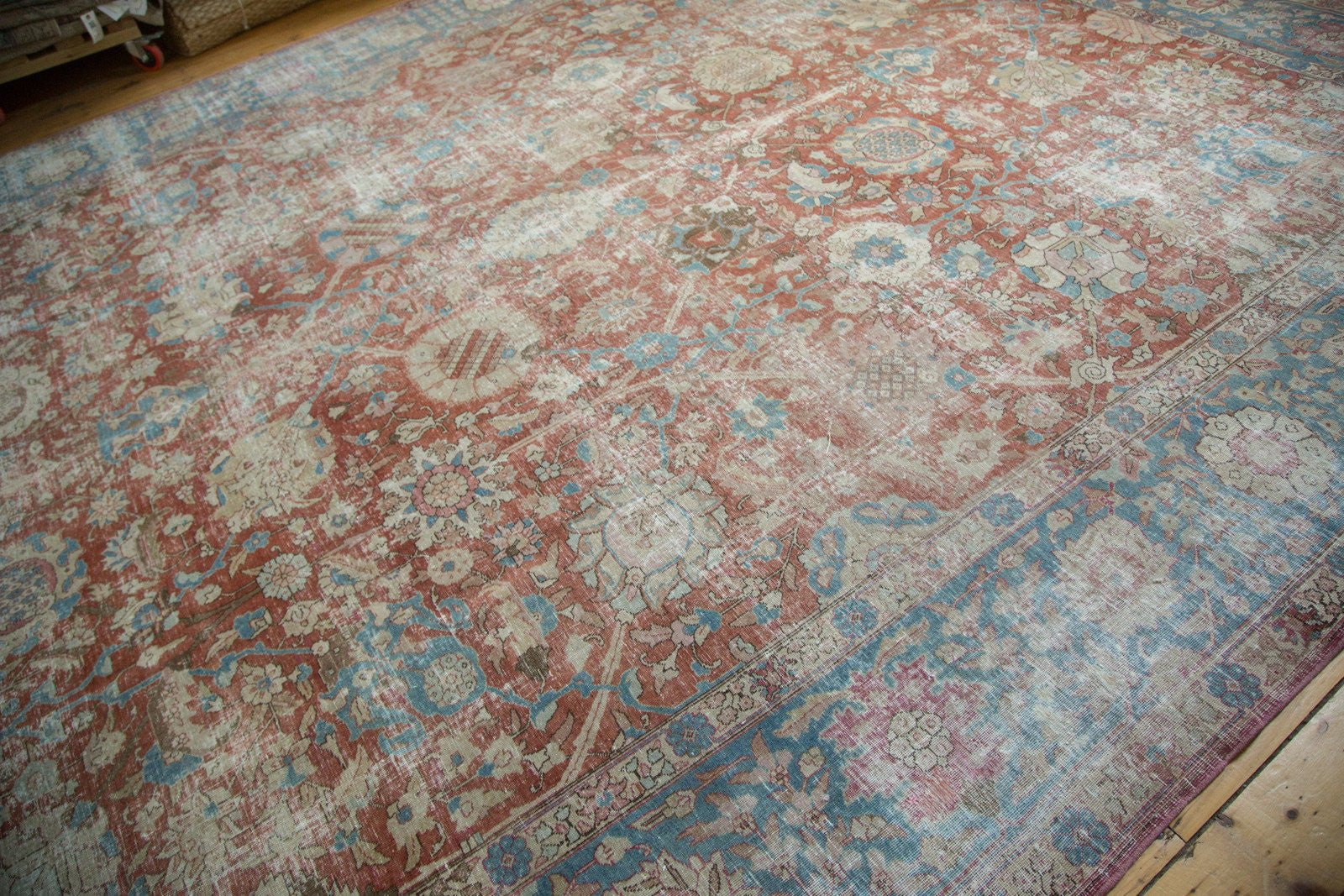 11x14 Vintage Distressed Tabriz Carpet by Old New House® - product image 3 for Resin Society